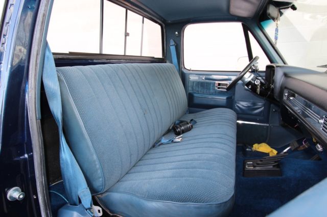 1981 Blue Chevrolet Other Pickups Standard Cab Pickup