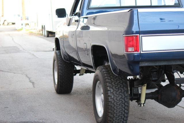 1981 Blue Chevrolet Other Pickups Standard Cab Pickup