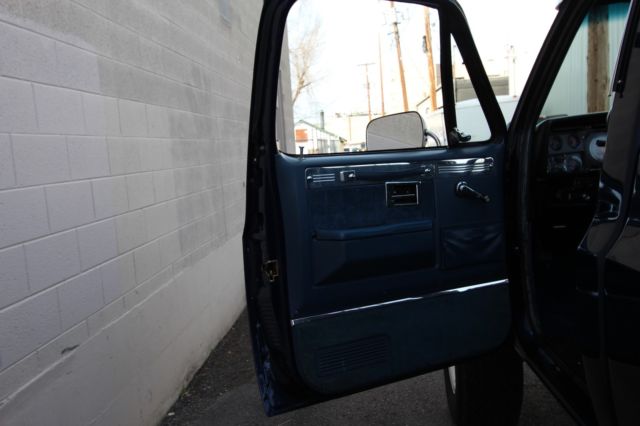 1981 Blue Chevrolet Other Pickups Standard Cab Pickup