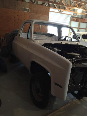 1980 White Chevrolet C/K Pickup 1500 Standard Cab Pickup