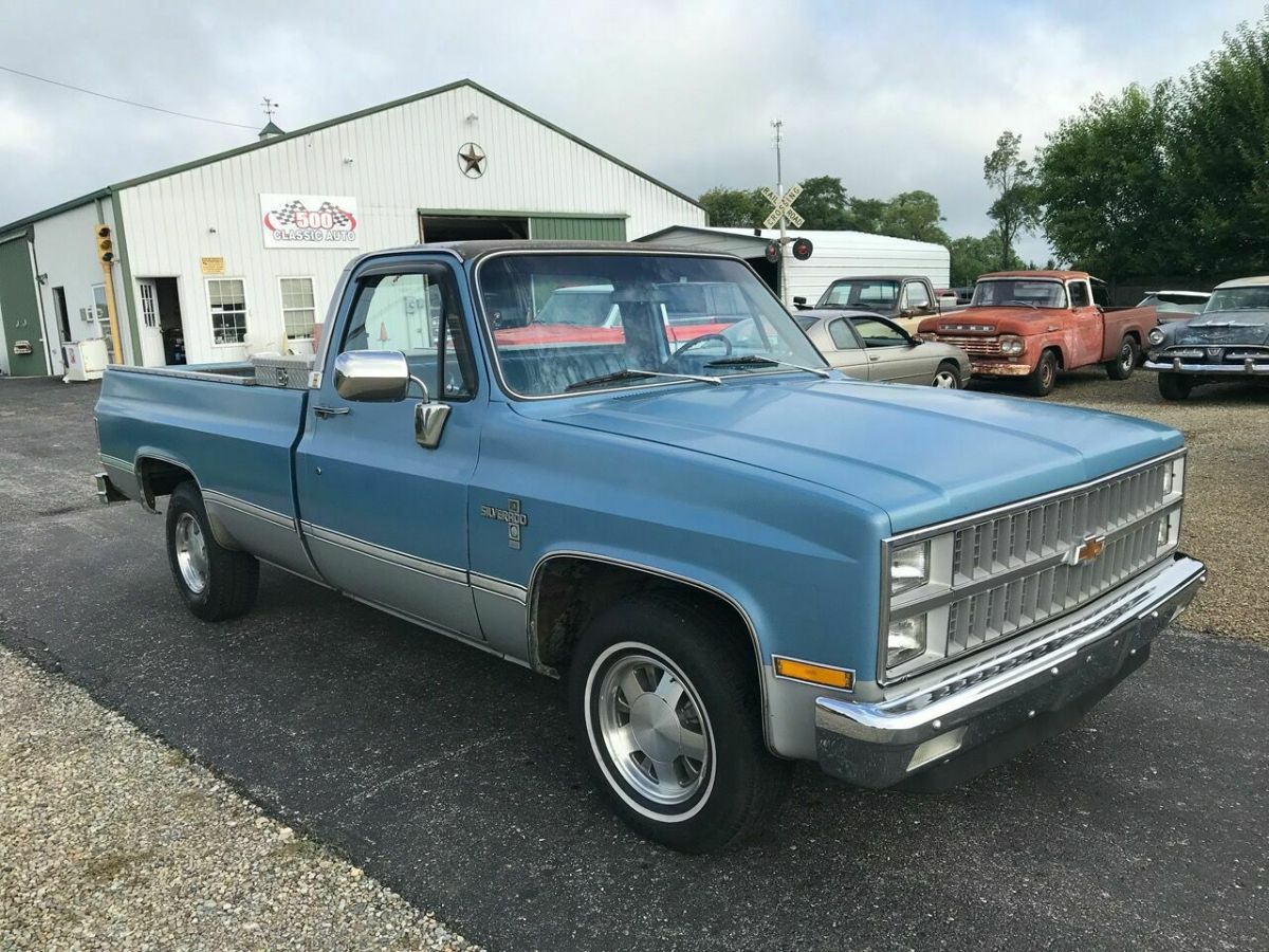 1981 Blue Chevrolet Other Pickups Pickup Truck