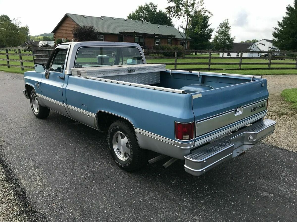 1981 Blue Chevrolet Other Pickups Pickup Truck