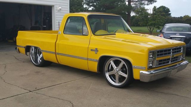 1981 Blue Chevrolet C-10