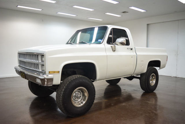 1981 White Chevrolet C-10 --
