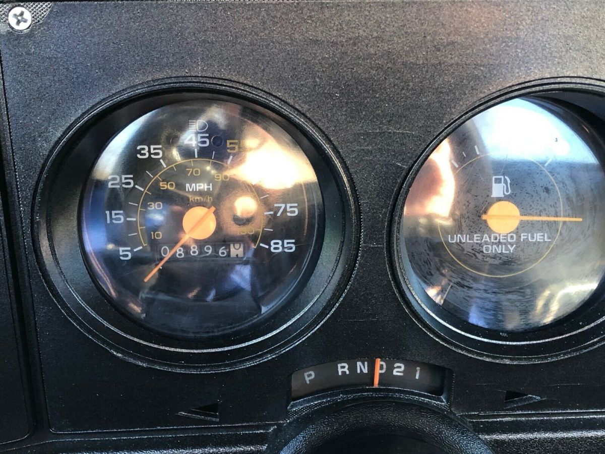 1981 Blue Chevrolet C-10 Standard Cab Pickup