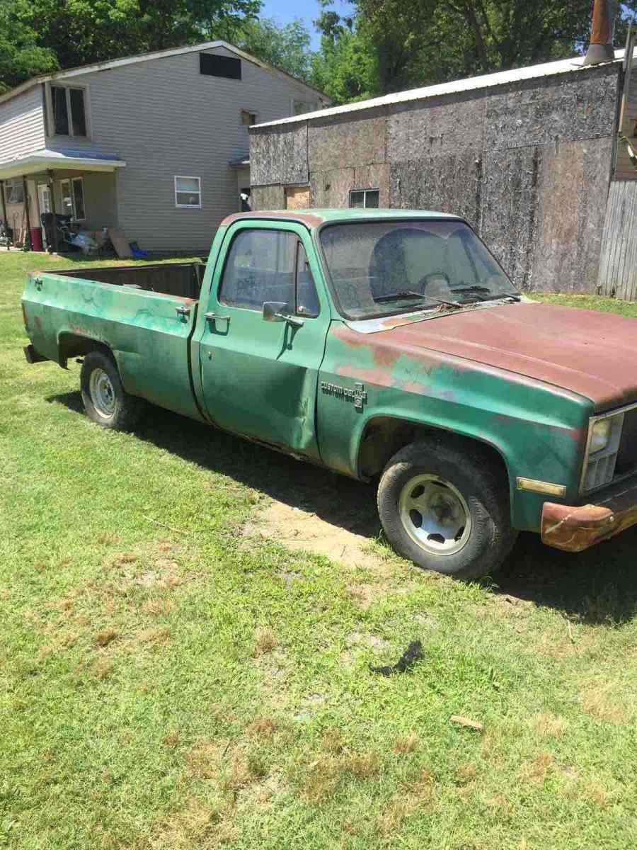 1981 Green Chevrolet C10 Pickup