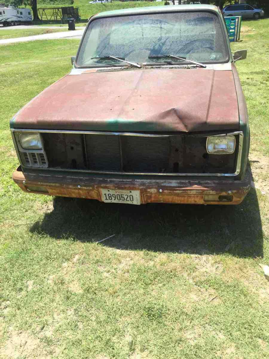 1981 Green Chevrolet C10 Pickup