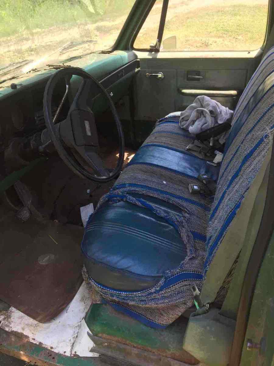 1981 Green Chevrolet C10 Pickup