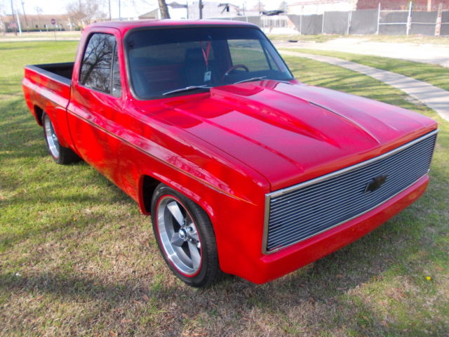 1981 Red Chevrolet C-10 PICKUP