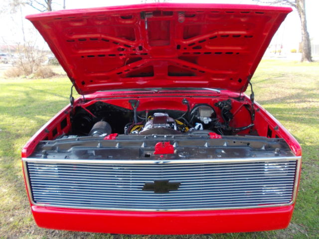 1981 Red Chevrolet C-10 PICKUP