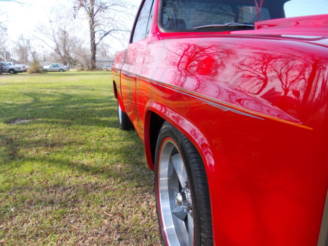 1981 Red Chevrolet C-10 PICKUP
