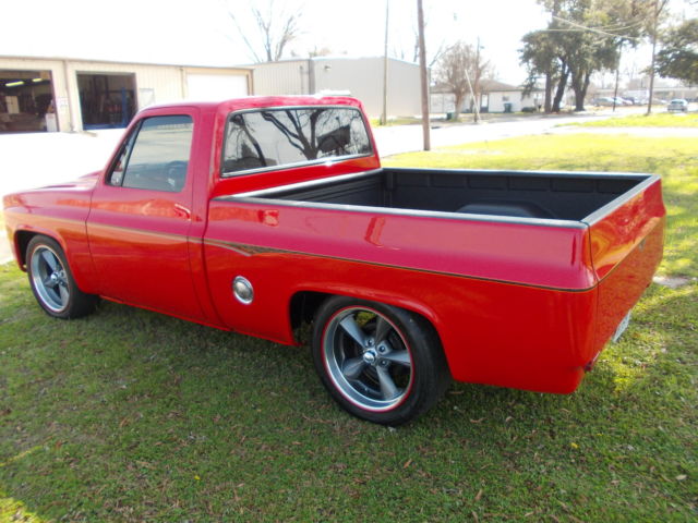 1981 Red Chevrolet C-10 PICKUP