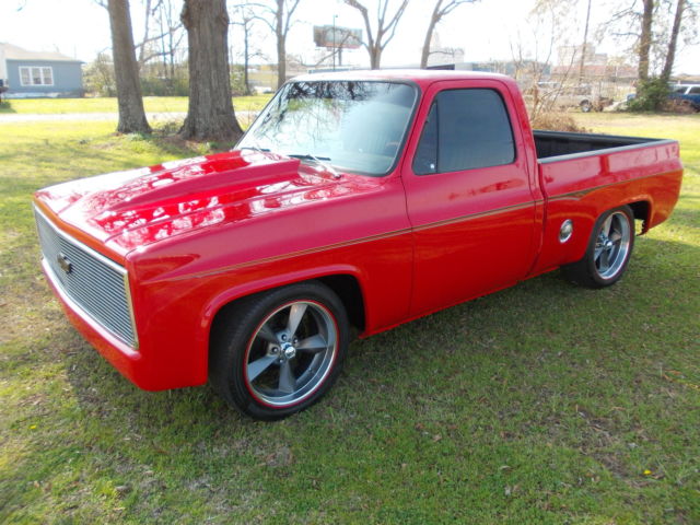 1981 Red Chevrolet C-10 PICKUP