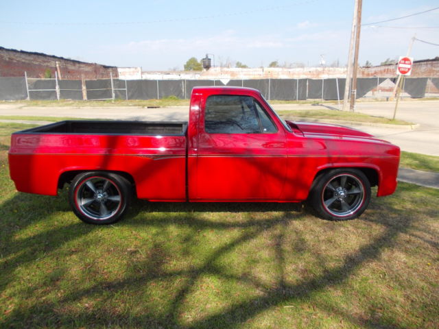 1981 Red Chevrolet C-10 PICKUP