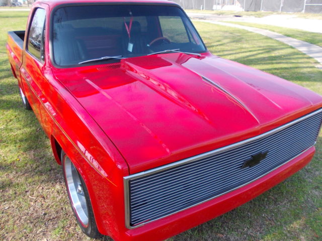 1981 Red Chevrolet C-10 PICKUP