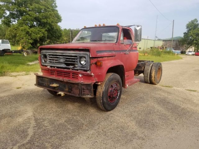 1981 Red Chevrolet Other Conventional cab