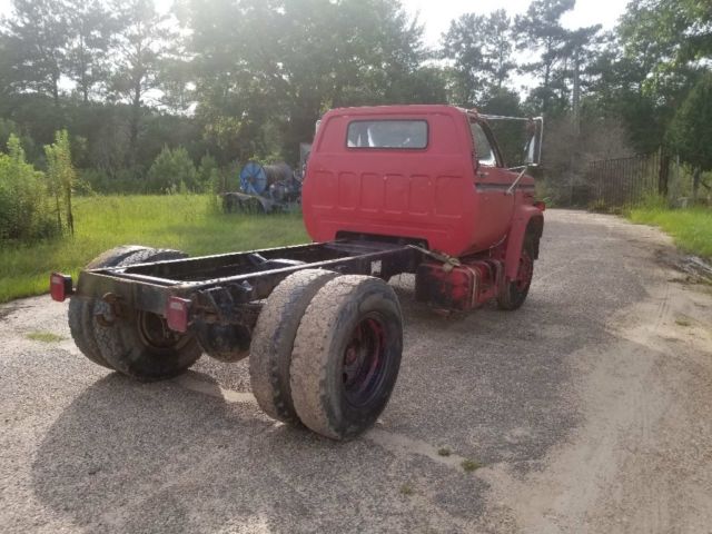 1981 Red Chevrolet Other Conventional cab