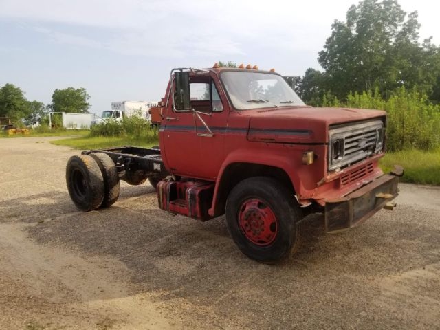 1981 Red Chevrolet Other Conventional cab