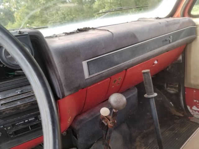 1981 Red Chevrolet Other Conventional cab