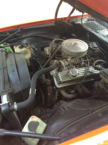 1981 Orange Chevrolet Camaro Coupe