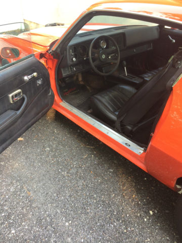 1981 Orange Chevrolet Camaro Coupe