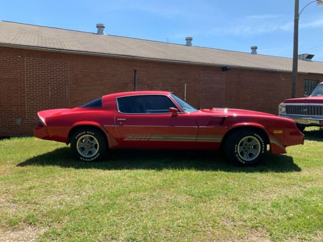 1981 Red Chevrolet Camaro Coupe