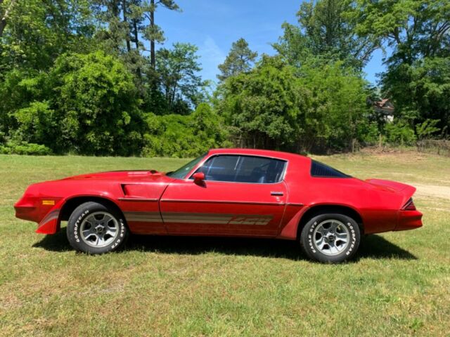 1981 Red Chevrolet Camaro Coupe