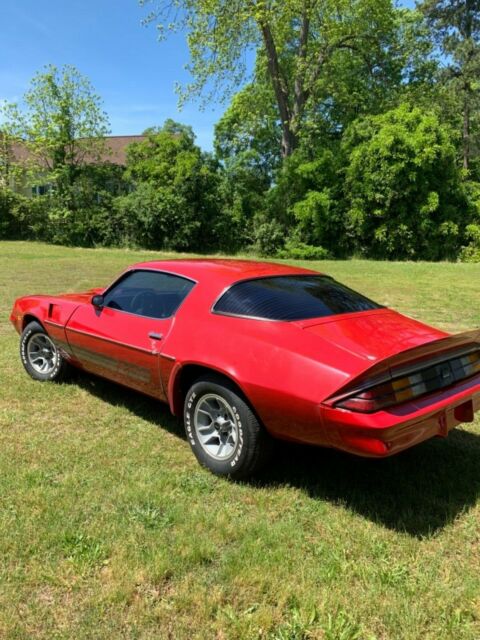 1981 Red Chevrolet Camaro Coupe