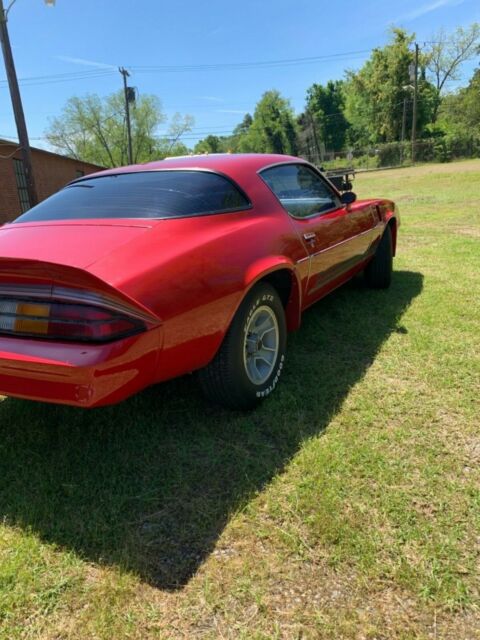 1981 Red Chevrolet Camaro Coupe