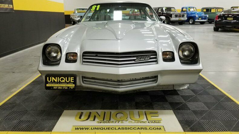 1981 Silver Chevrolet Camaro Coupe