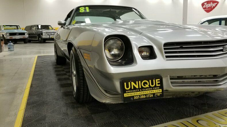 1981 Silver Chevrolet Camaro Coupe