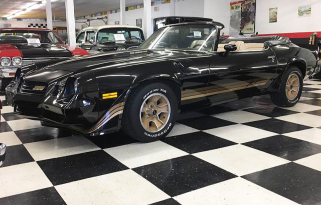 1981 Black Chevrolet Camaro