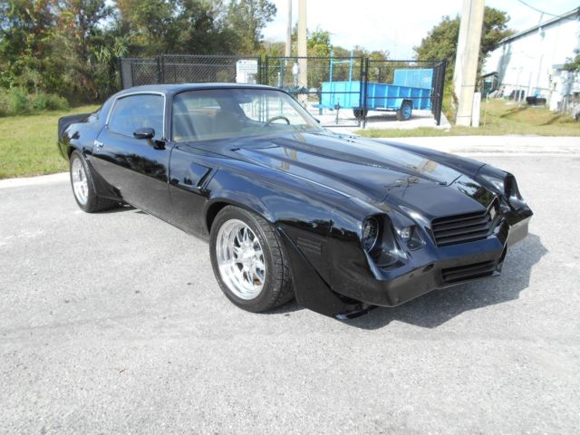 1981 Black Chevrolet Camaro