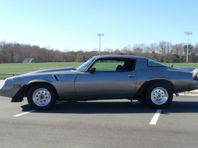 1981 Silver and Black Chevrolet Camaro Coupe