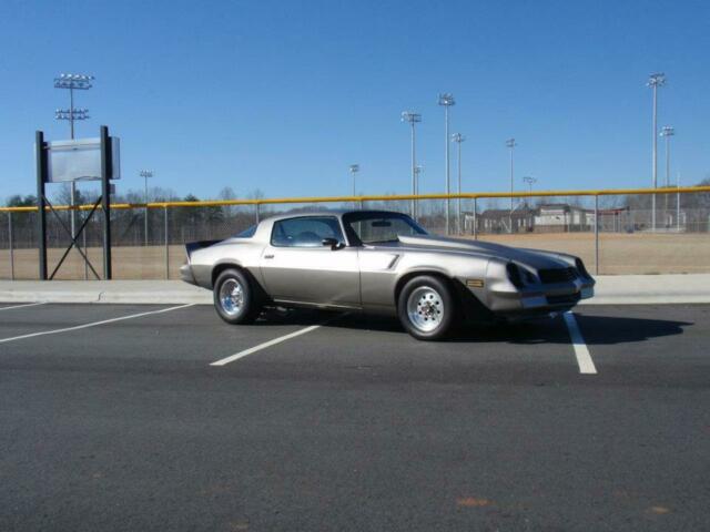 1981 Silver and Black Chevrolet Camaro Coupe