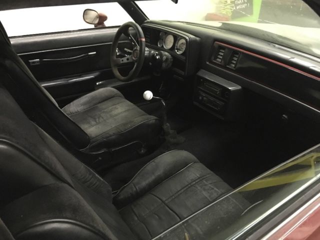 1981 Burgundy Chevrolet Chevelle Coupe