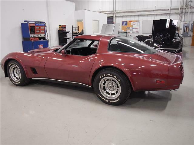 1981 Red Chevrolet Corvette --