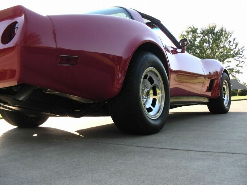 1981 Red Chevrolet Corvette Coupe