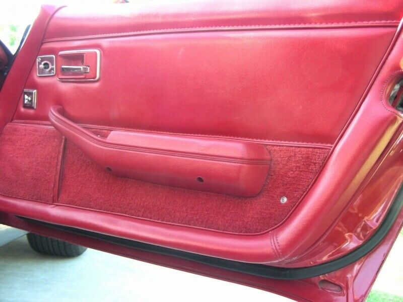 1981 Red Chevrolet Corvette Coupe