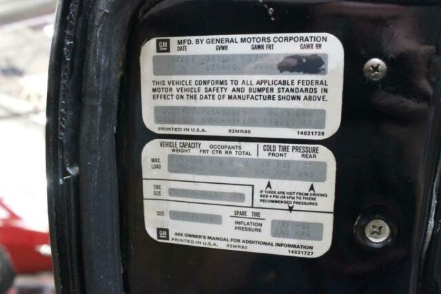 1981 Black Chevrolet Corvette 30k Miles, Blk/Blk, VIDEO