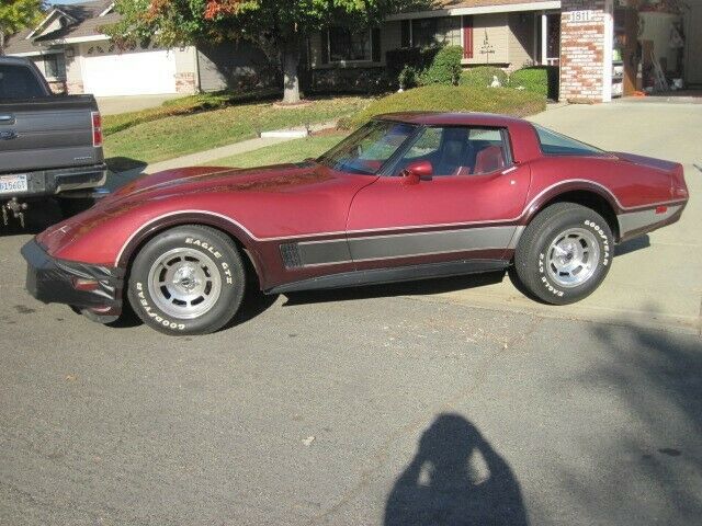 1981 Red Chevrolet Corvette Coupe