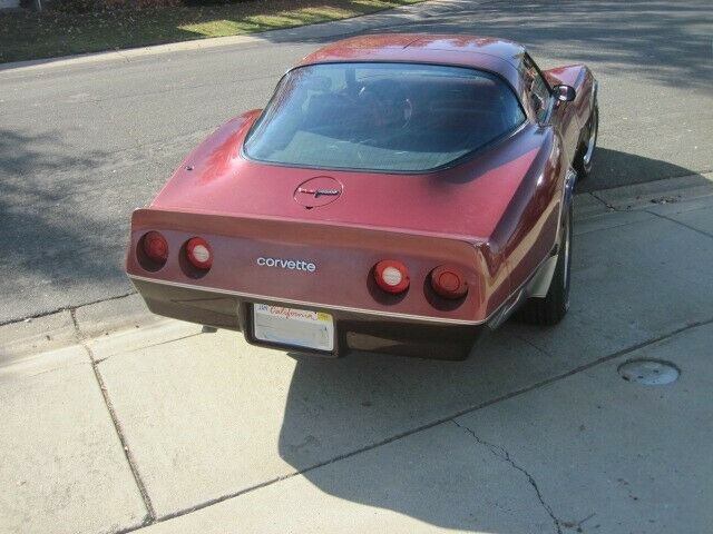1981 Red Chevrolet Corvette Coupe