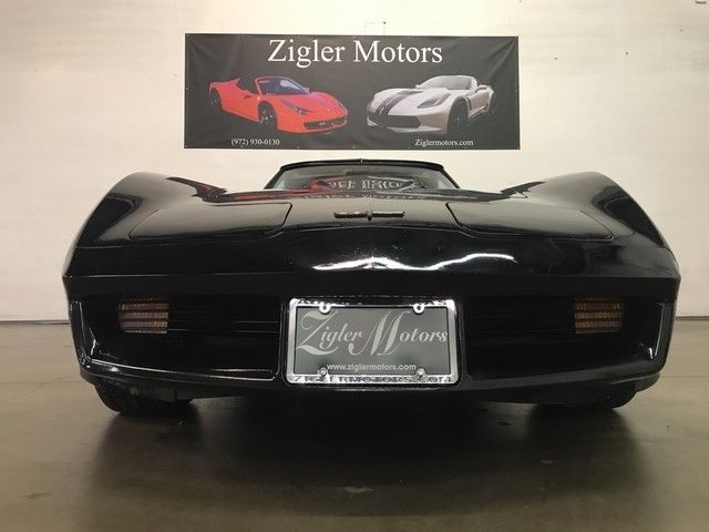1981 Black Chevrolet Corvette Coupe