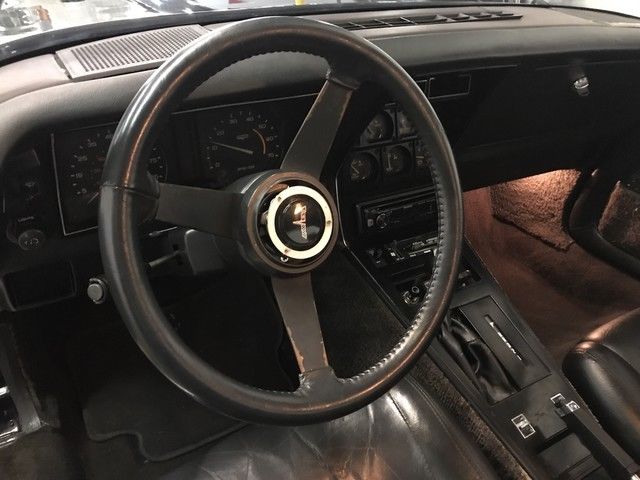 1981 Black Chevrolet Corvette Coupe