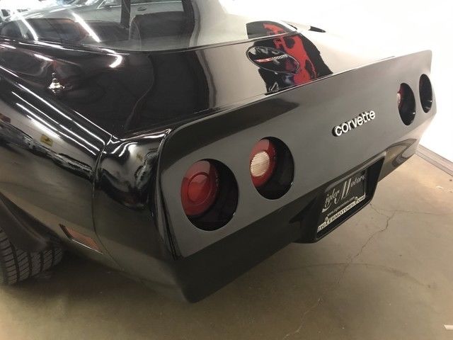 1981 Black Chevrolet Corvette Coupe