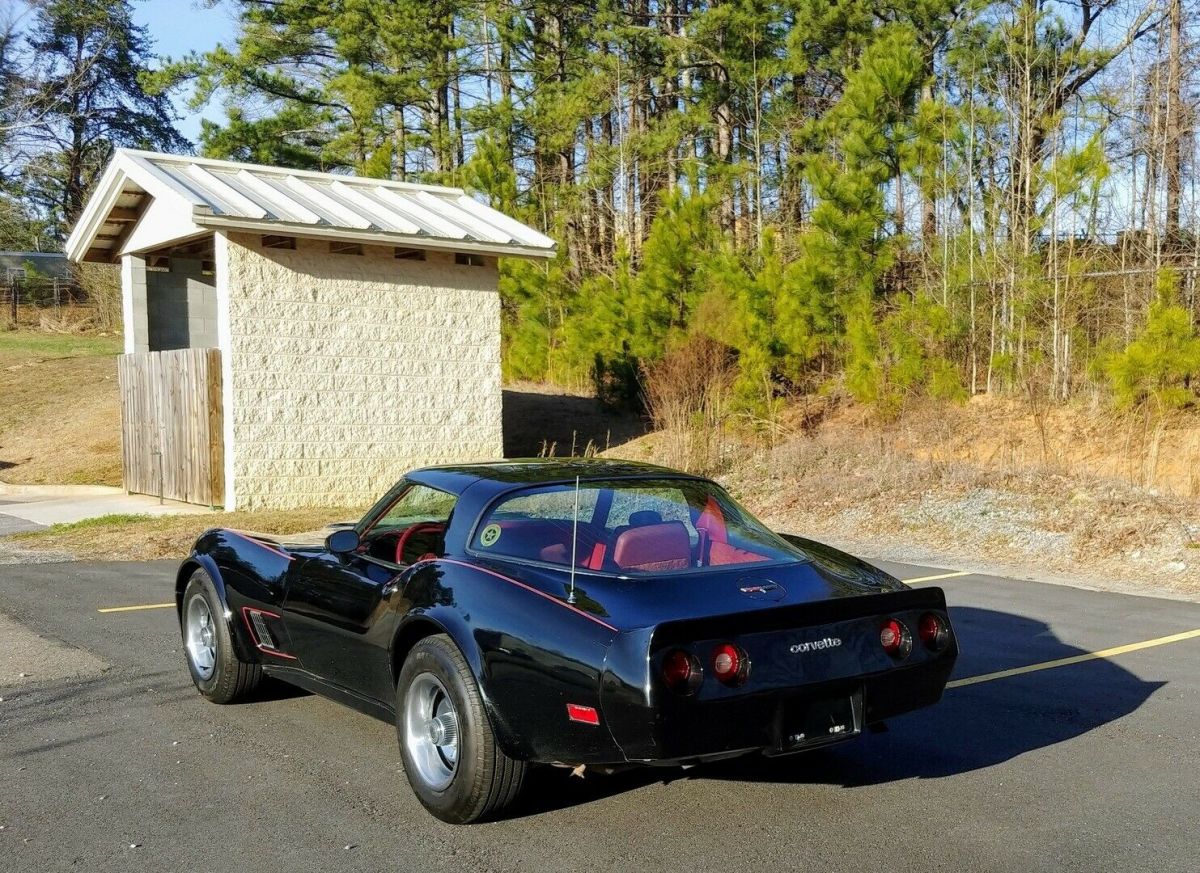 1981 Black Chevrolet Corvette Coupe