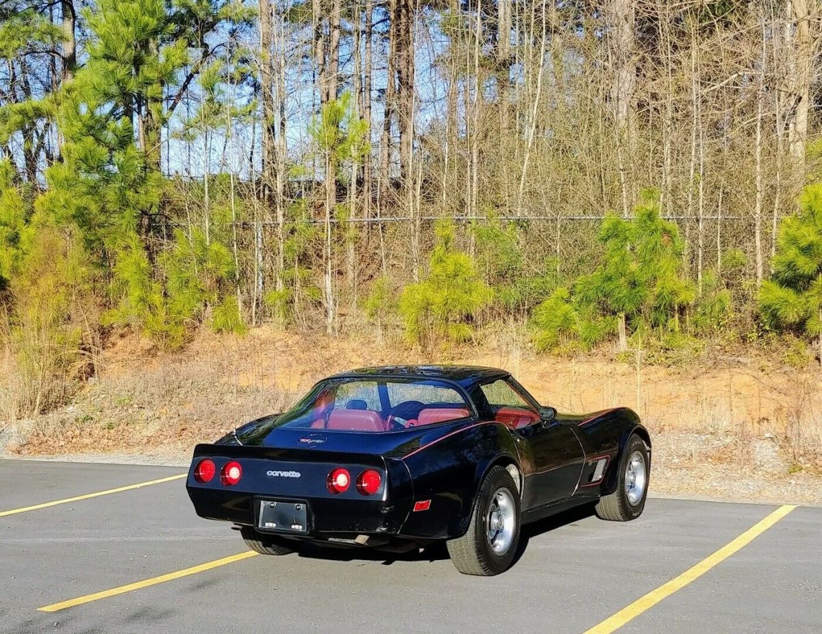 1981 Black Chevrolet Corvette Coupe