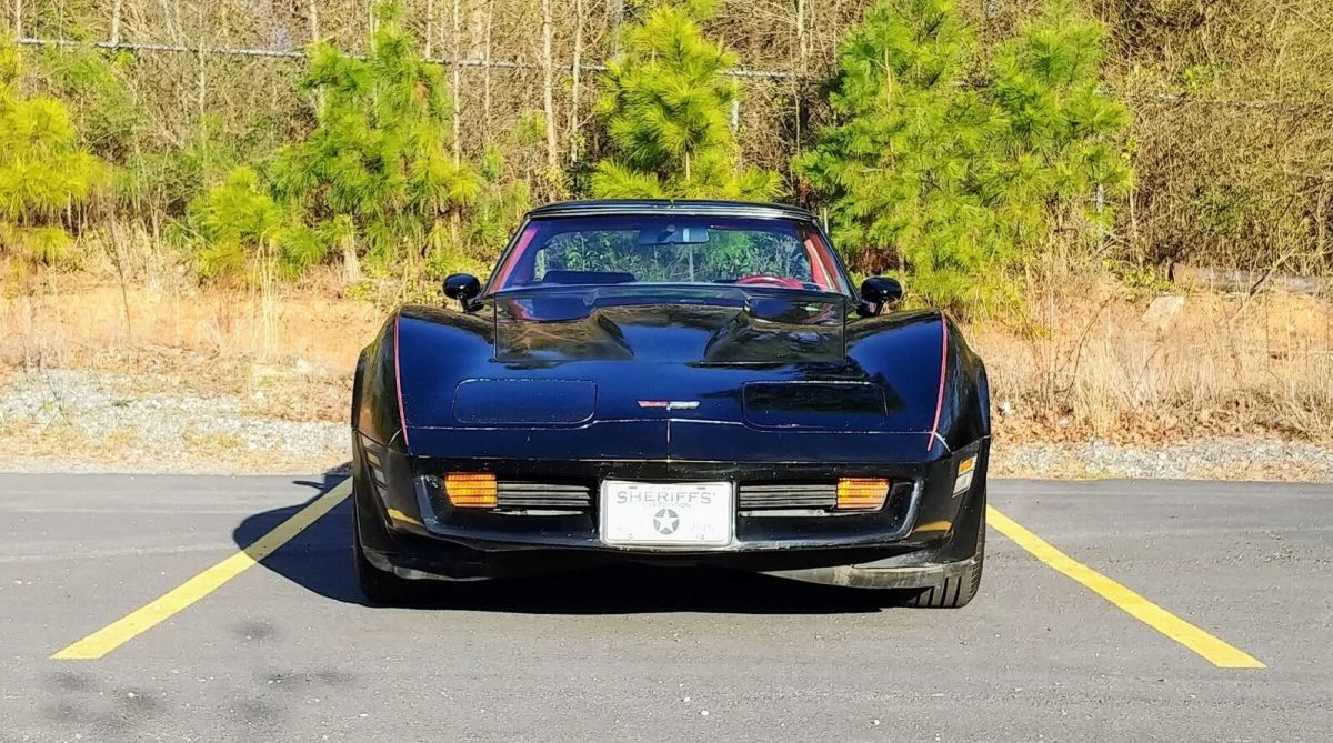 1981 Black Chevrolet Corvette Coupe