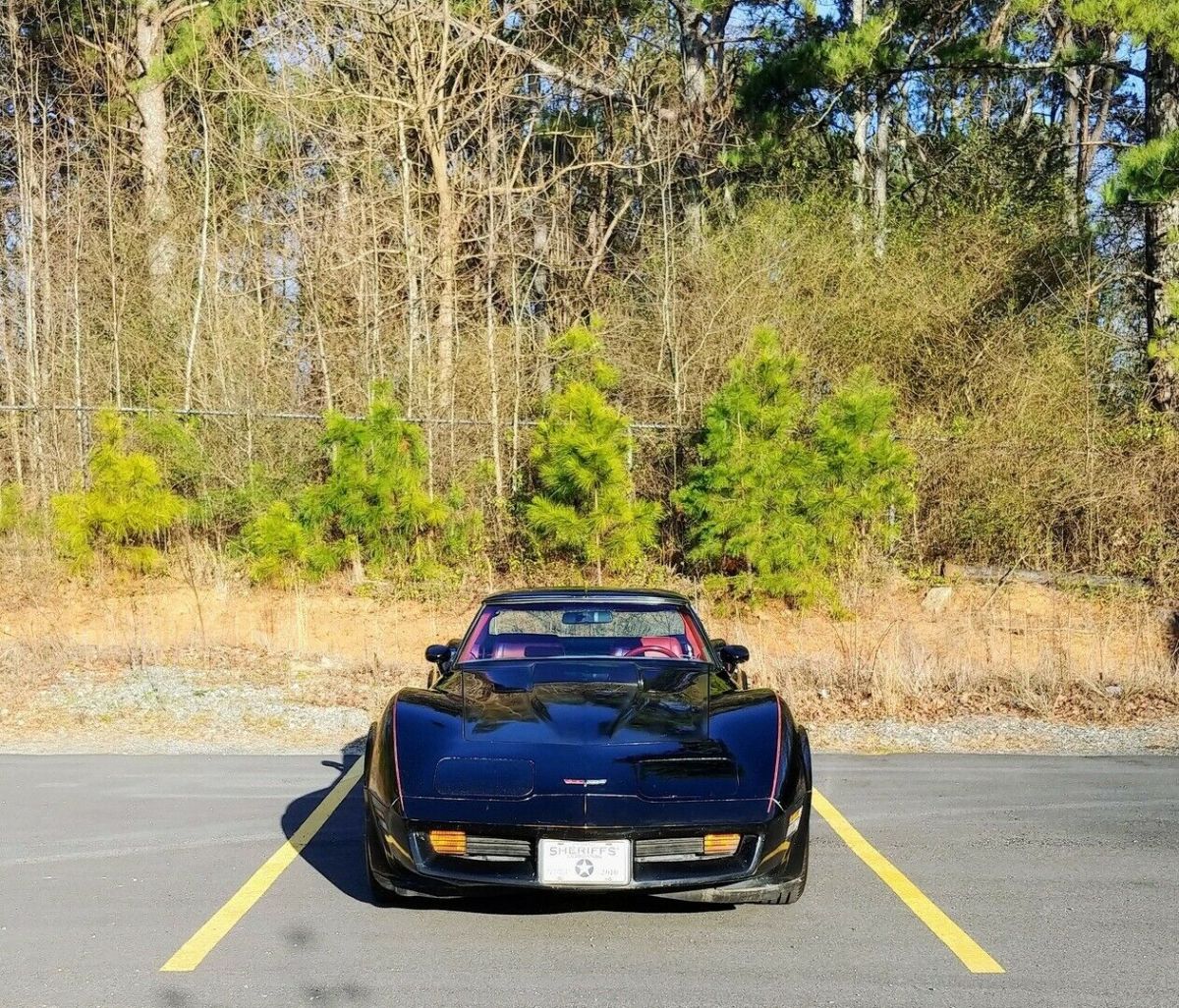 1981 Black Chevrolet Corvette Coupe