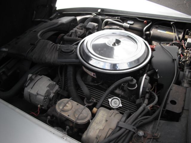 1981 Silver Chevrolet Corvette